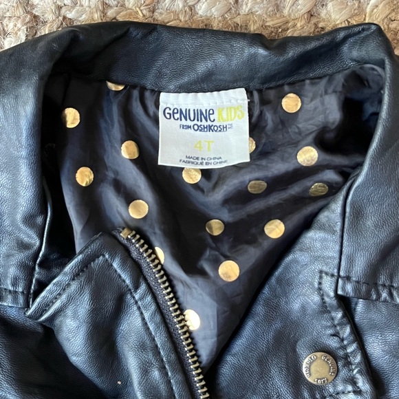 🖤 Oshkosh Leather Jacket - Picture 7 of 7